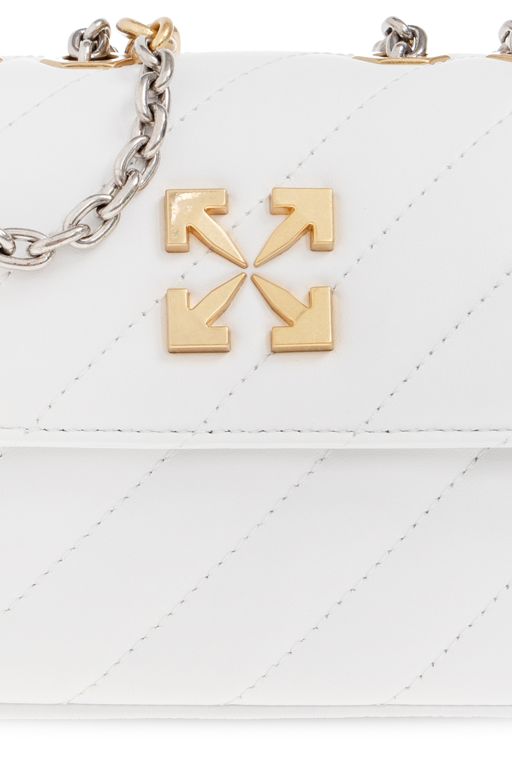 White 'Jackhammer 19' shoulder bag Off - White